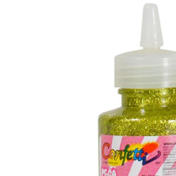 PEGAMENTO CDIAM. 60ML. CONFETTI VERDE LIMON E12 C288